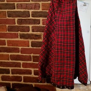 Plaid Tripp NYC halter dress